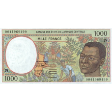 P502Ng Equatorial Guinea - 1000 Francs Year 2000